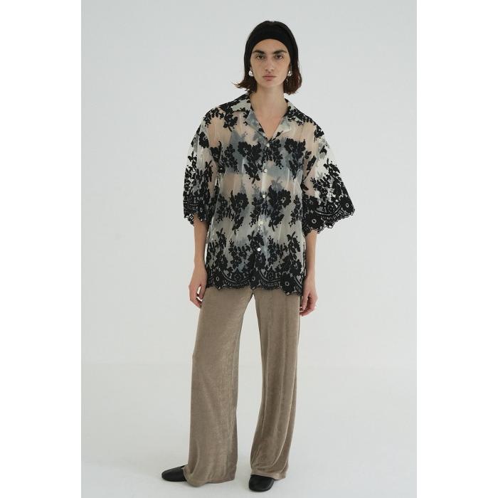 CLANE 正規商品 シャツ クラネ シアー フラワー レース SHEER CLANE 正規商品 シャツ クラネ シアー フラワー レース SHEER