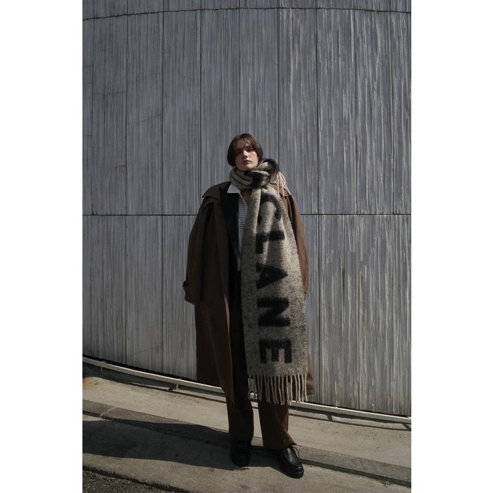 CLANE（クラネ） 正規商品 バルキーライン サテン コート BULKY LINE