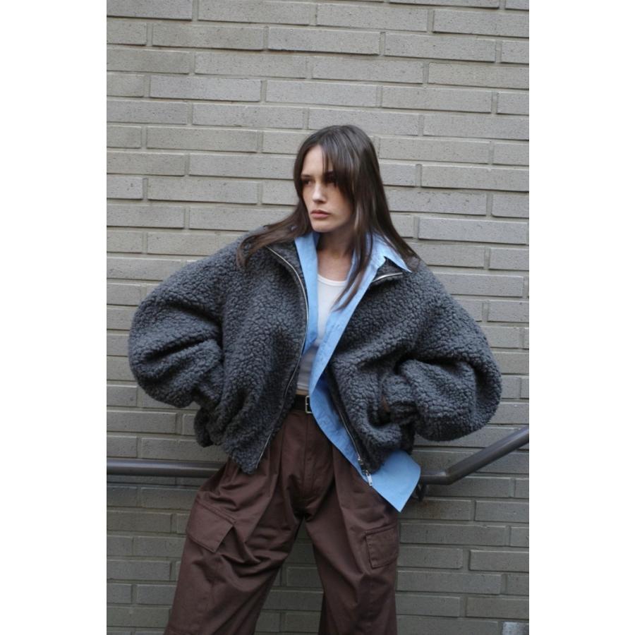 CLANE（クラネ） 正規商品 アウター バルーン ボア ブルゾン BALLOON