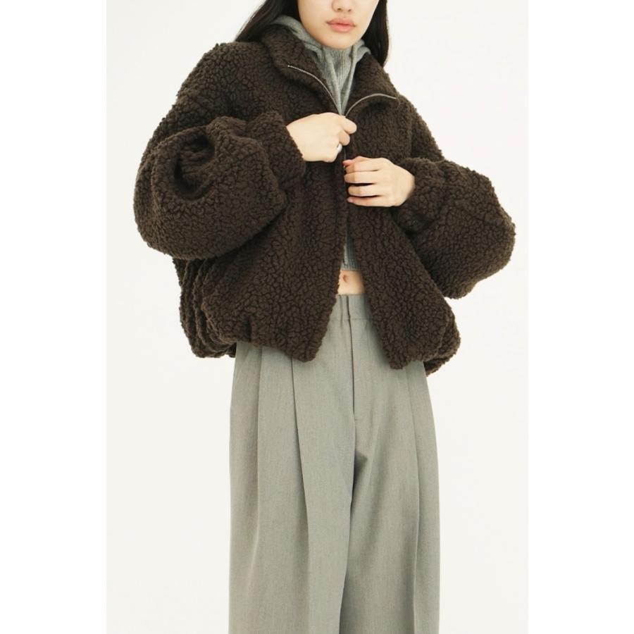 CLANE（クラネ） 正規商品 アウター バルーン ボア ブルゾン BALLOON