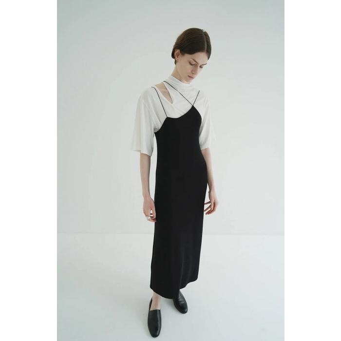 CLANE（クラネ） 正規商品 トップス スラッシュ ネック ハーフスリーブ