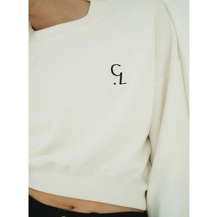 CLANE（クラネ） 正規商品 トップス ロゴ ショート スウェット