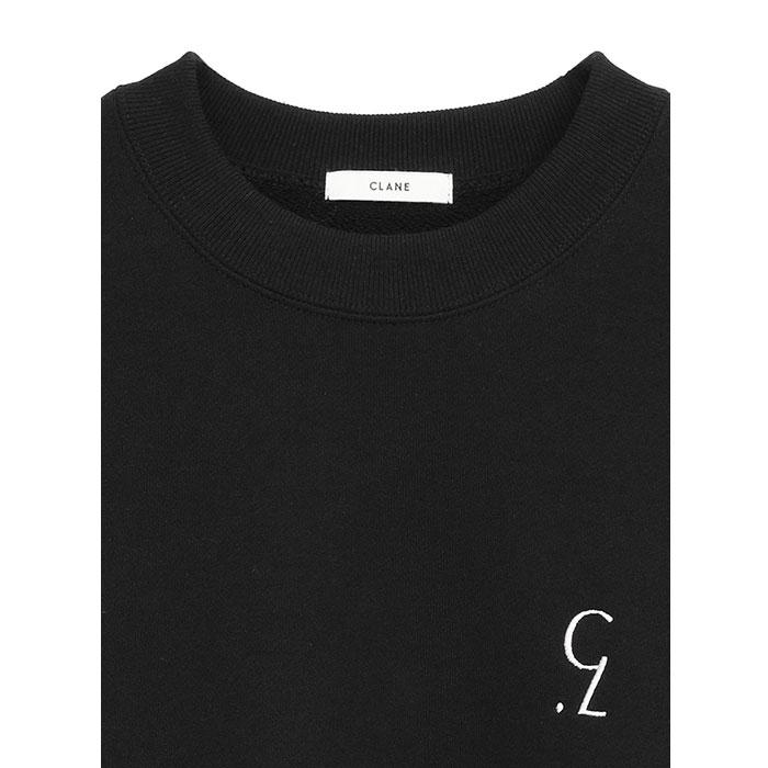 CLANE（クラネ） 正規商品 トップス ロゴ ショート スウェット