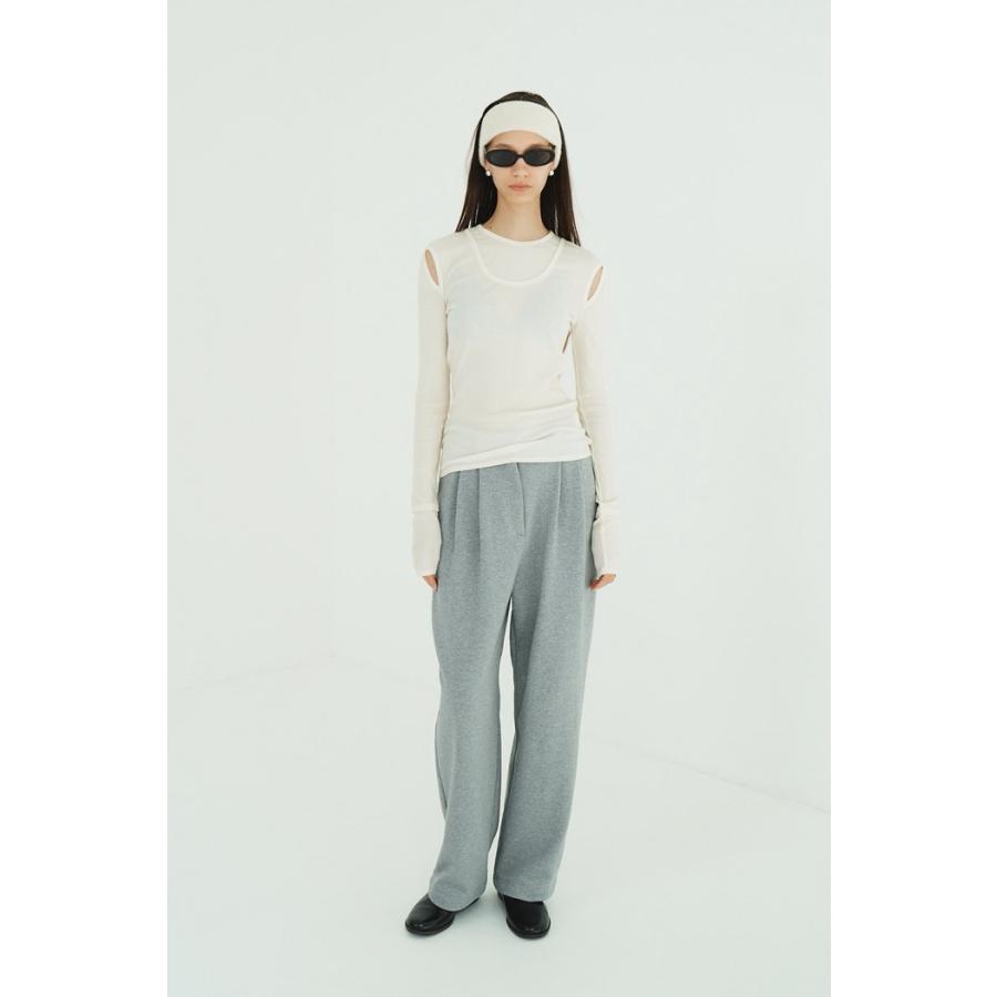 CLANE（クラネ） 正規商品 トップス レイヤード ショルダー カット