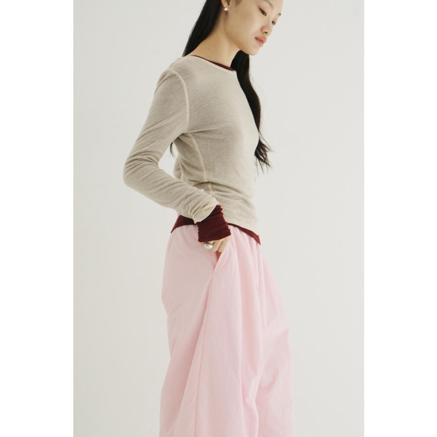 CLANE（クラネ） 正規商品 シアー レイヤード カット トップス SHEER