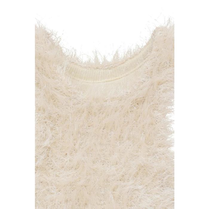 CLANE 正規商品 クラネ シャギー アメリカン スリーブ ニット トップス