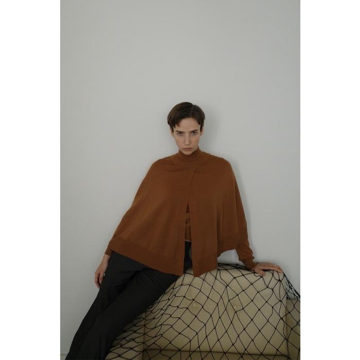 CLANE 2WAY CAPE KNIT TOPS / PANTS セット CLANE（クラネ） 正規商品 トップス ニット セット ケープ セット