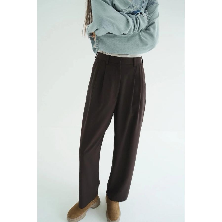 CLANE（クラネ） 正規商品 ボトムス ベーシック タック パンツ BASIC