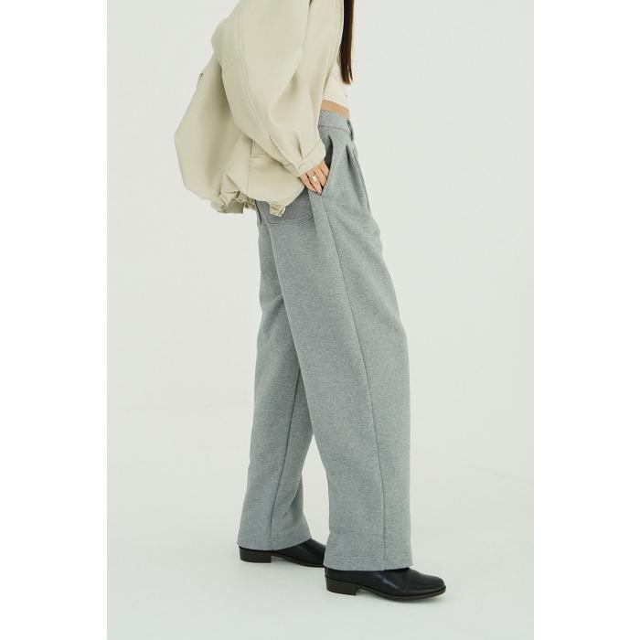 CLANE（クラネ） 正規商品 ボトムス ツータック スウェット パンツ TWO