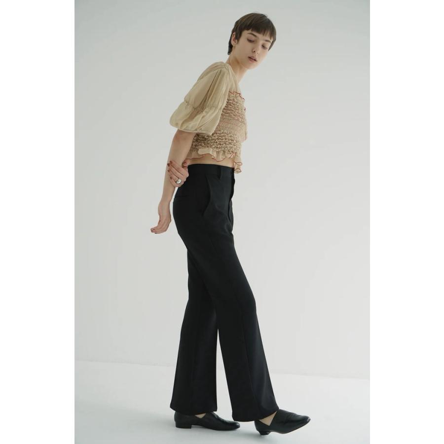 CLANE（クラネ） 正規商品 ボトムス パンツ ハイウエスト ベル ボトム
