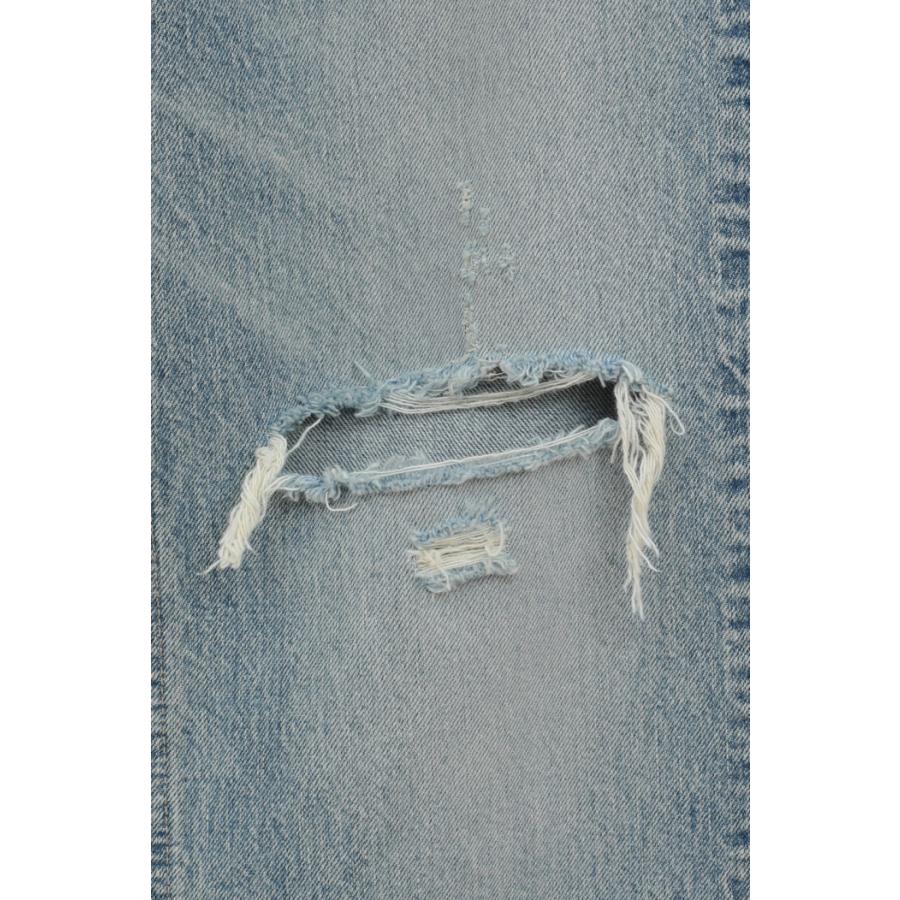 CLANE 【25AW PRE ORDER】CLANE 正規商品 クラネ クラッシュ デニム CLANE CRASH DENIM PANTS ブルー サイズ 1
