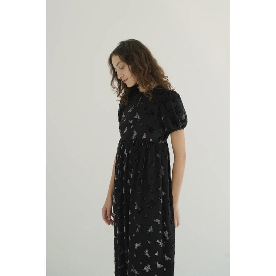 CLANE（クラネ） 正規商品 ワンピース フラワー オパール パフ