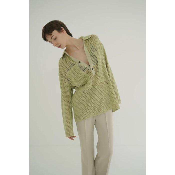 CLANE（クラネ） 正規商品 トップス シャツ メッシュ ポケット