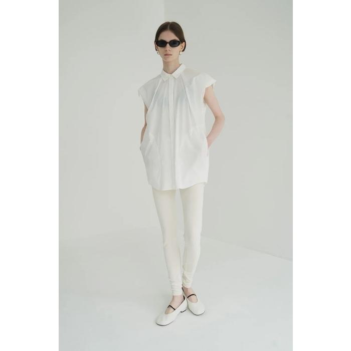 CLANE（クラネ） 正規商品 シャツ トップス ニュアンス ショルダー