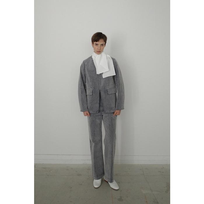 ジャケット・アウター JACKET PULLOVER FLOCKY TOPS CLANE（クラネ） 正規商品 ジャケット ジャケット プルオーバー