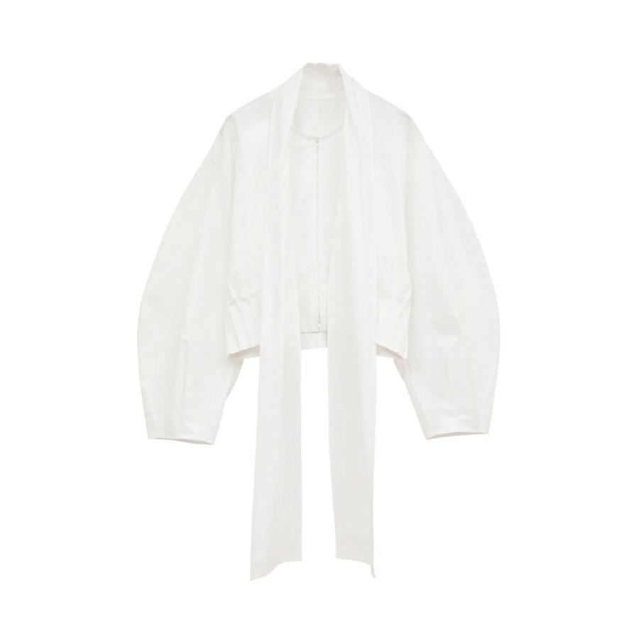 CLANE（クラネ） 正規商品 シャツ リボン ジップ シャツ RIBBON ZIP