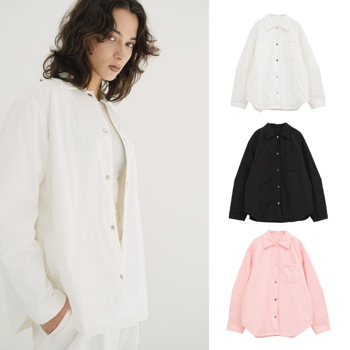 CLANE クラネ ジャケット 1 ホワイト レディース CLANE（クラネ） 正規商品 トップス パッカブル シャツ ジャケット