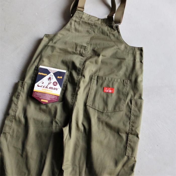 COOKMAN（クックマン） 再入荷 オーバーオール フィッシャーマンズ