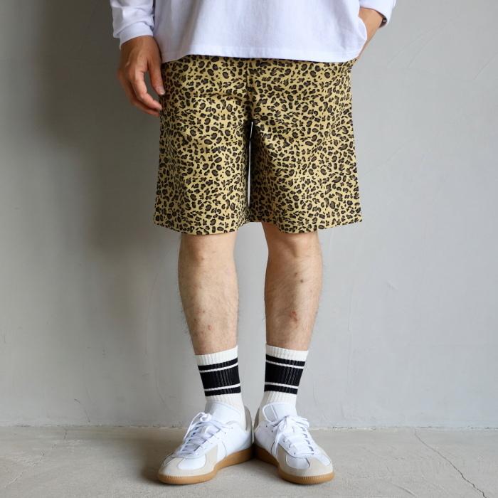 COOKMAN ショーツ クックマン ウェイターズ パンツ ショート レオパード Waiter COOKMAN クックマン ウェイターズ ショートパンツ レオパード Lサイズ