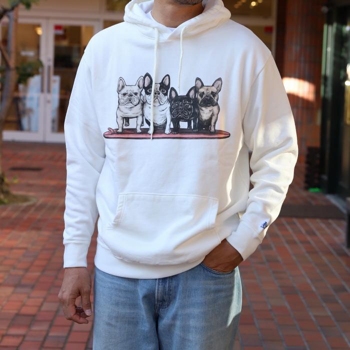 テス メンズ レディース パーカー TES 4ブヒ ネオ ビンテージ スウェット パーカー 4BUHI NEO VINTAGE SWEAT PARKA  ホワイト WHITE 2023秋冬新作｜charger｜09