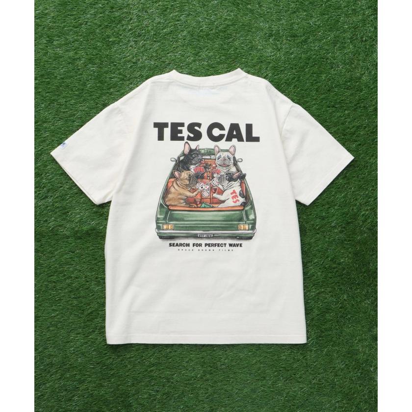 テス トップス ユニセックス TES フレブル ジョーカー 半袖 Tシャツ JOKER TEE アイボリー/ミックスグレー IVORY/MIX GRAY 2色展開 2026春夏新作 | The Endless Summer | 03