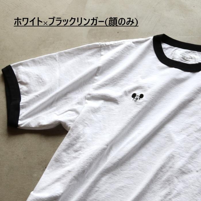 ジョンメイソンスミス トップス JOHN MASON SMITH ミッキー リンガー Tシャツ MICKEY FACE RINGER T-SHIRT ホワイト×レッド/ホワイト×ブラック 2026春夏新作 | JOHN MASON SMITH | 06