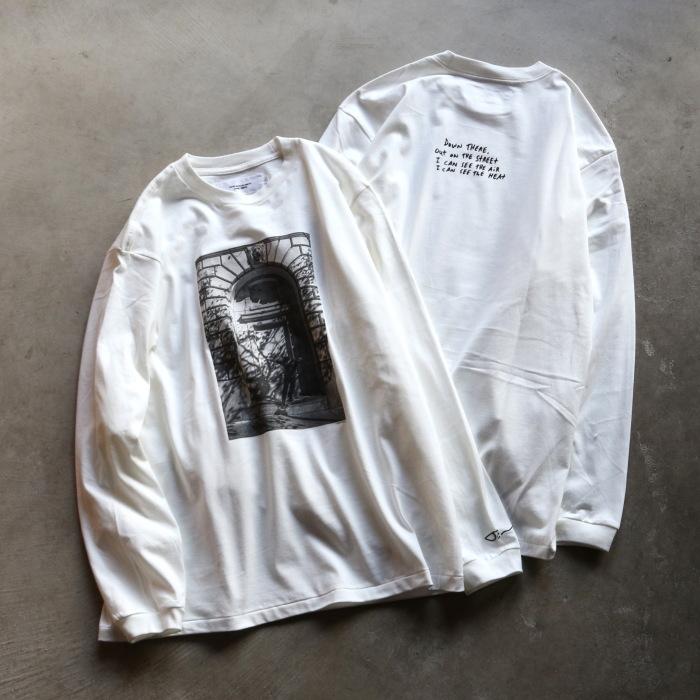ジェーンスミス ジョンメイソンスミス  新作2019秋冬 完売 ロンT JOHN MASON SMITH】 ジョンメイソンスミス NYLON SHEER NET LONG