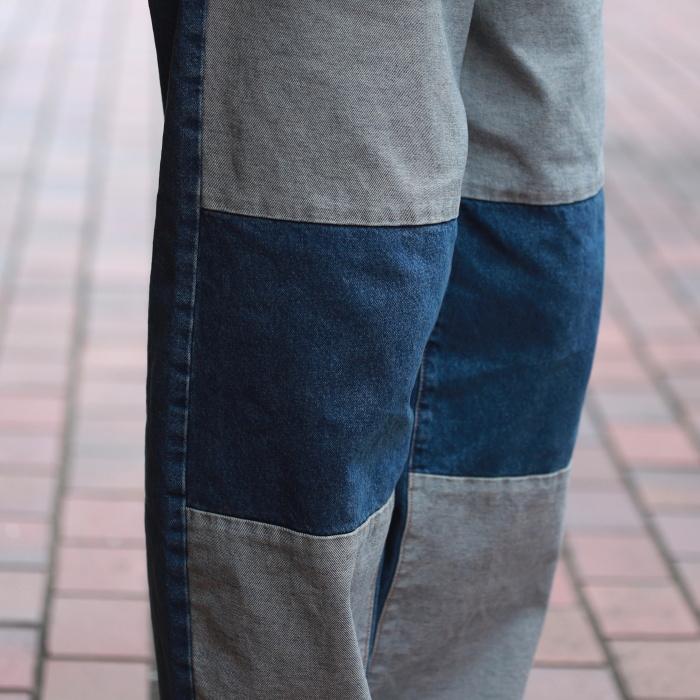 ジョンメイソンスミス デニム JOHN MASON SMITH インサイドアウト5ポケットパンツ 12.5oz DENIM INSIDE OUT 5POCKET PANTS ヴィンテージウォッシュ 2026春夏新作の画像
