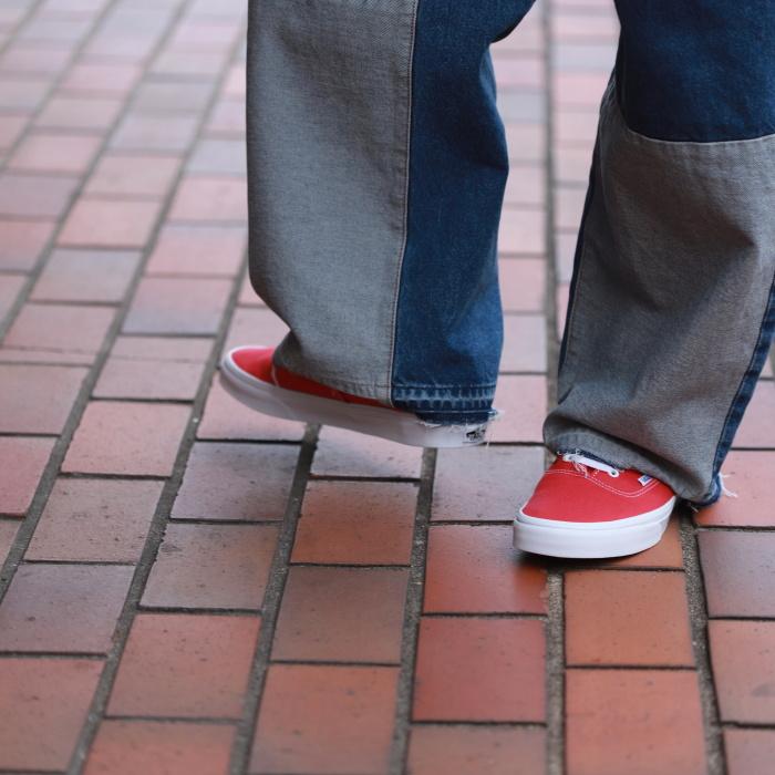 ジョンメイソンスミス デニム JOHN MASON SMITH インサイドアウト5ポケットパンツ 12.5oz DENIM INSIDE OUT 5POCKET PANTS ヴィンテージウォッシュ 2026春夏新作の画像