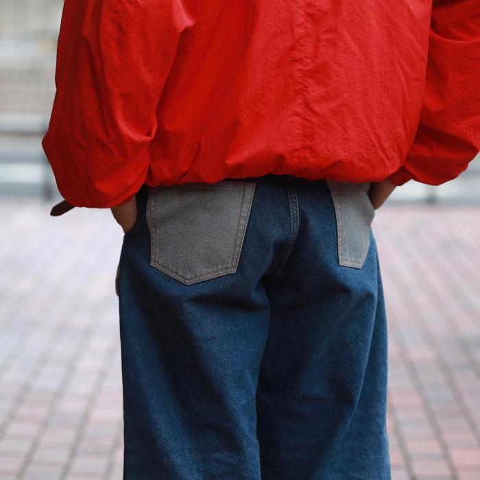 ジョンメイソンスミス デニム JOHN MASON SMITH インサイドアウト5ポケットパンツ 12.5oz DENIM INSIDE OUT 5POCKET PANTS ヴィンテージウォッシュ 2026春夏新作の画像