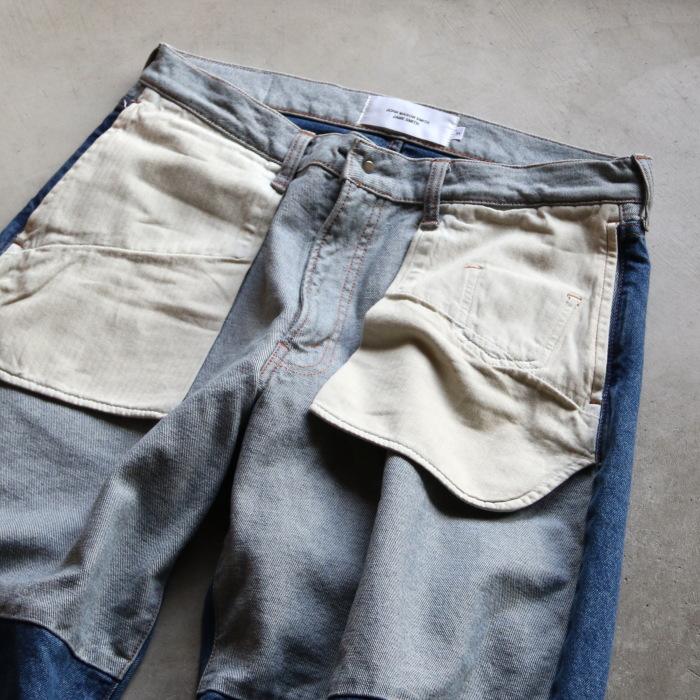 ジョンメイソンスミス デニム JOHN MASON SMITH インサイドアウト5ポケットパンツ 12.5oz DENIM INSIDE OUT 5POCKET PANTS ヴィンテージウォッシュ 2026春夏新作の画像