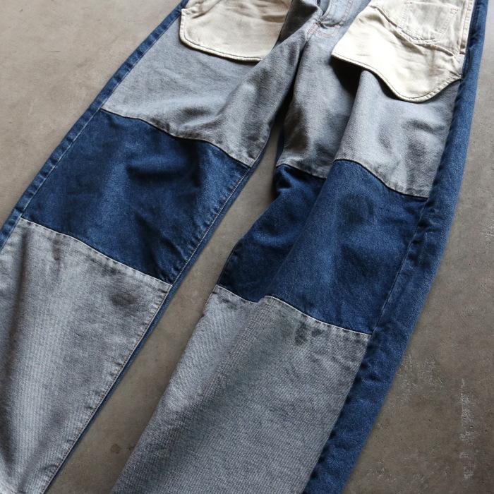 ジョンメイソンスミス デニム JOHN MASON SMITH インサイドアウト5ポケットパンツ 12.5oz DENIM INSIDE OUT 5POCKET PANTS ヴィンテージウォッシュ 2026春夏新作の画像