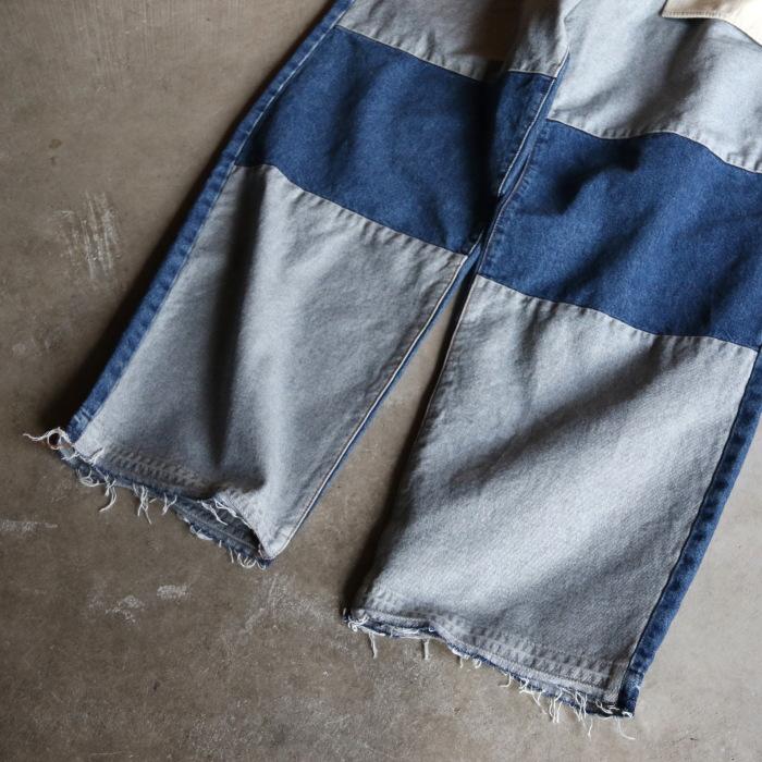 ジョンメイソンスミス デニム JOHN MASON SMITH インサイドアウト5ポケットパンツ 12.5oz DENIM INSIDE OUT 5POCKET PANTS ヴィンテージウォッシュ 2026春夏新作の画像