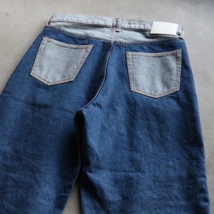 ジョンメイソンスミス デニム JOHN MASON SMITH インサイドアウト5ポケットパンツ 12.5oz DENIM INSIDE OUT 5POCKET PANTS ヴィンテージウォッシュ 2026春夏新作の画像