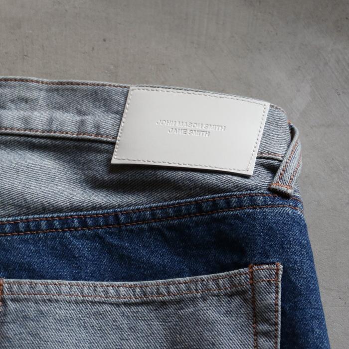 ジョンメイソンスミス デニム JOHN MASON SMITH インサイドアウト5ポケットパンツ 12.5oz DENIM INSIDE OUT 5POCKET PANTS ヴィンテージウォッシュ 2026春夏新作の画像