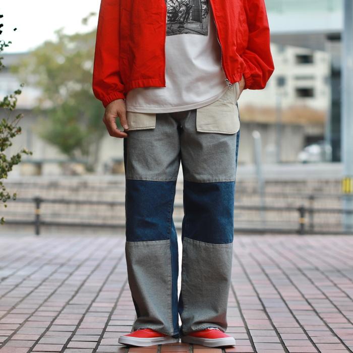 ジョンメイソンスミス デニム JOHN MASON SMITH インサイドアウト5ポケットパンツ 12.5oz DENIM INSIDE OUT 5POCKET PANTS ヴィンテージウォッシュ 2026春夏新作の画像
