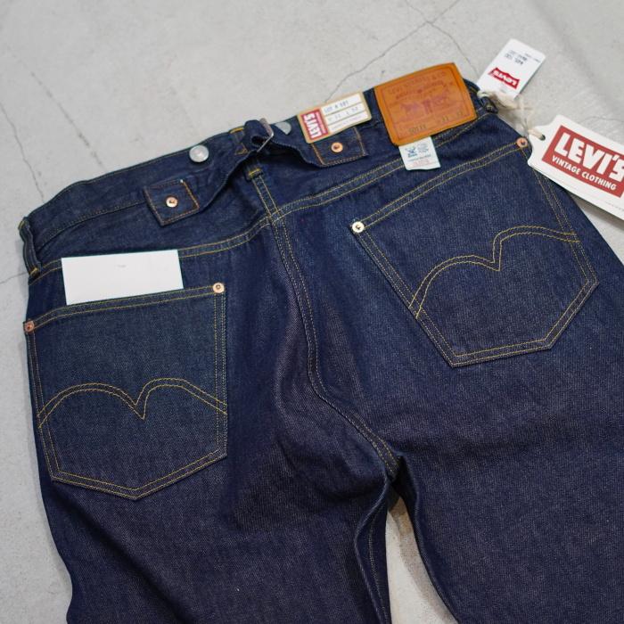 Levi's デニム パンツ 正規商品 リーバイス ワンウォッシュ ビンテージクロージング LEVI'S VINTAGE CLOTHING 1933 501 インディゴ/ライトブルー 2026春夏新作の画像