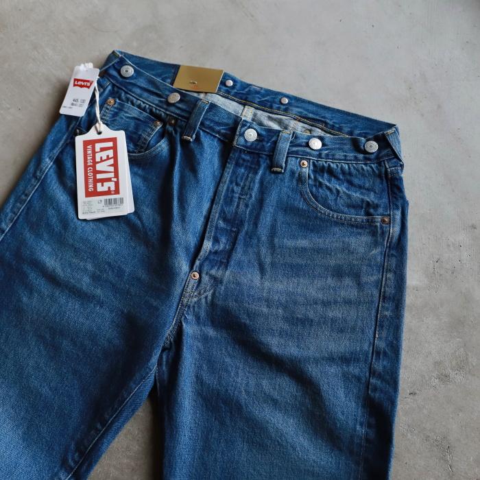 Levi's デニム パンツ 正規商品 リーバイス ワンウォッシュ ビンテージクロージング LEVI'S VINTAGE CLOTHING 1933 501 インディゴ/ライトブルー 2026春夏新作の画像