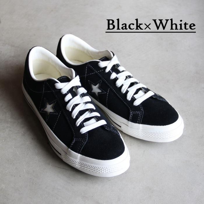 コンバース ワンスター スケート CONS ブラック ホワイト スエード CONVERSE（コンバース） スニーカー CONVERSE SKATE BOARDING ワン