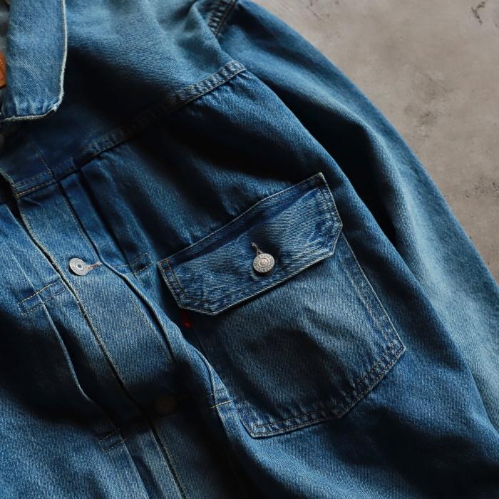 Levi's ジャケット アウター 正規商品 リーバイス VINTAGE CLOTHING 1936 TYPEI ジャケット ワンウォッシュ 1936 TYPE I 506xx  ライトインディゴ 2026春夏新作の画像
