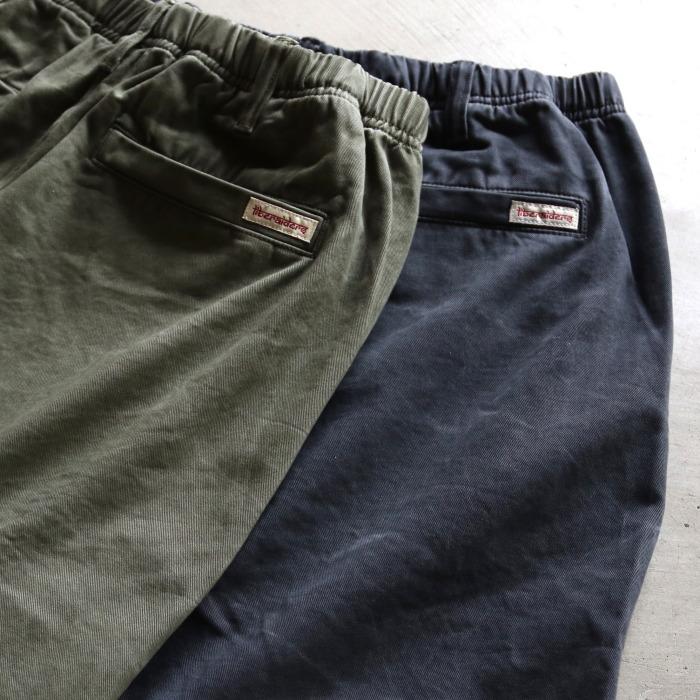 リベレイダース ショーツ Liberaiders ガーメントダイ クライミング ショーツ LR GARMENTDYED CLIMBING SHORTS チャコール/オリーブ 2色展開 2024春夏新作｜charger｜08