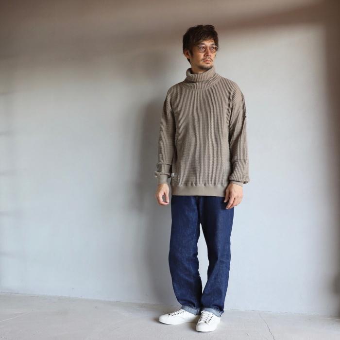 MANASTASH ニット マナスタッシュ サーマル バルキー ニット THERMAL BULKY KNIT モカ MOCHA 2021秋冬新作｜charger｜07