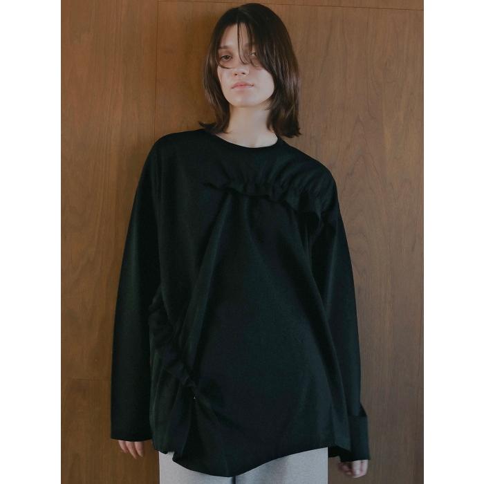 MANOF マノフ トップス MANOF (マノフ) LAYERED KNIT TOPS / レイヤードニットトップス