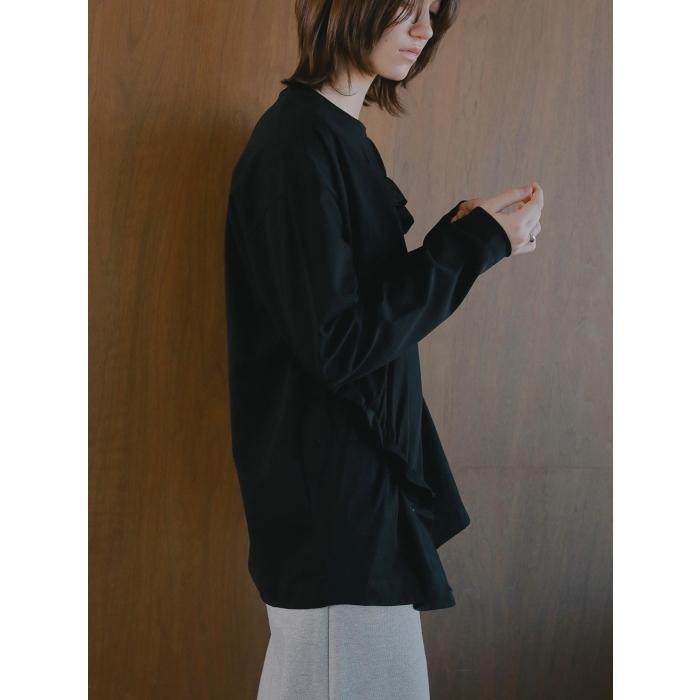 MANOF（マノフ） 正規商品 トップス フリル ロング Tシャツ FRILLED