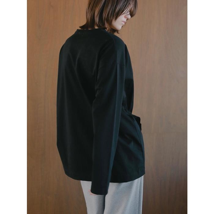 MANOF（マノフ） 正規商品 トップス フリル ロング Tシャツ FRILLED