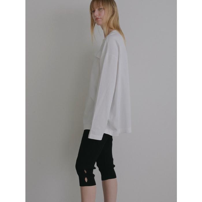 MANOF（マノフ） 正規商品 トップス フリル ロング Tシャツ FRILLED