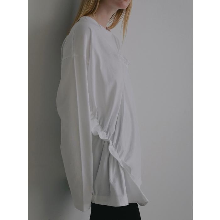 MANOF（マノフ） 正規商品 トップス フリル ロング Tシャツ FRILLED