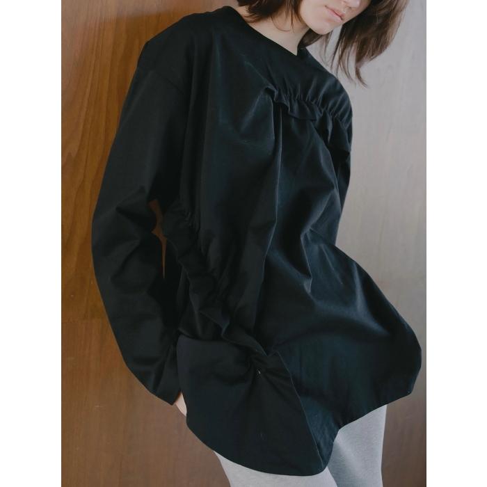 MANOF（マノフ） 正規商品 トップス フリル ロング Tシャツ FRILLED