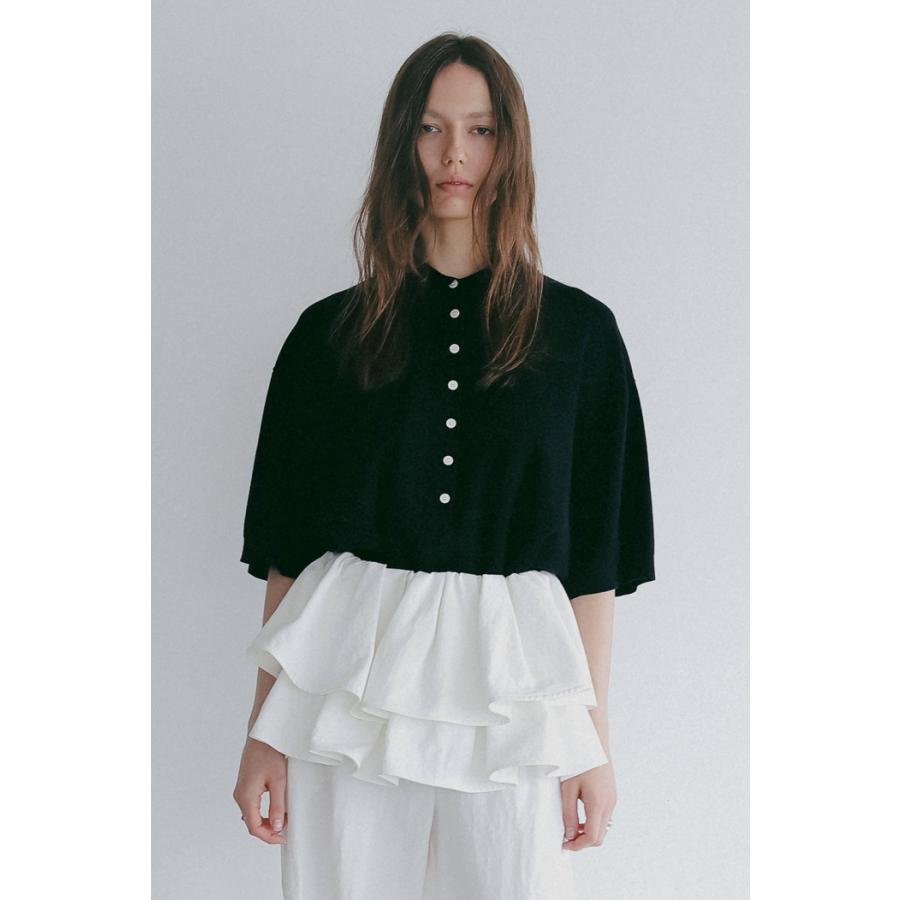 MANOF（マノフ） 正規商品 トップス ルーズ ポロ ニット LOOSE POLO