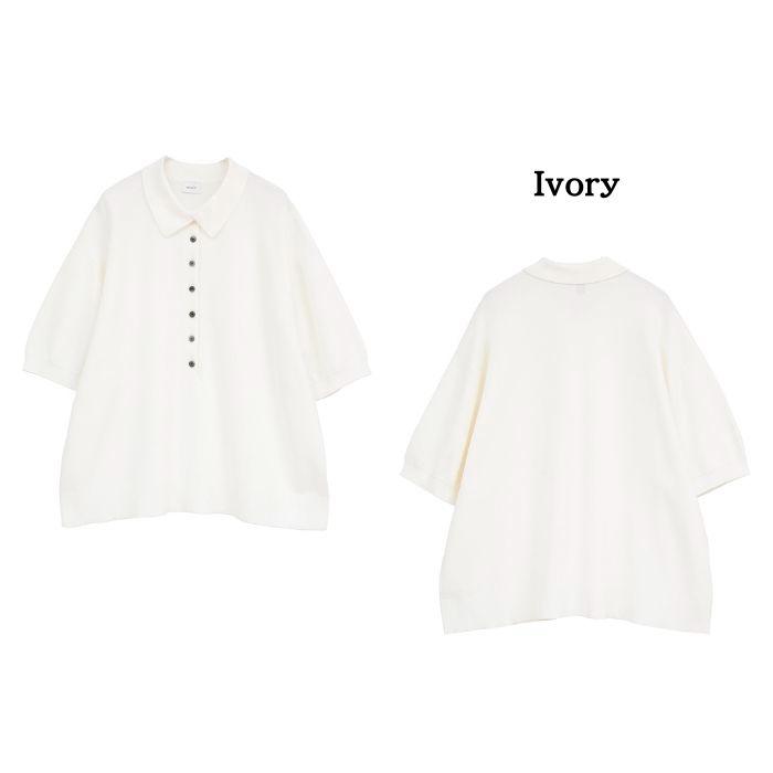 MANOF（マノフ） 正規商品 トップス ルーズ ポロ ニット LOOSE POLO
